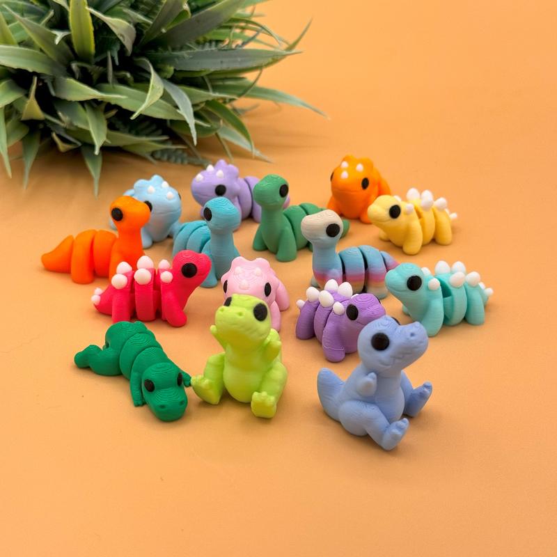 Mini Animal Figurines   Random Bundle Assortment of Articulating Miniatures