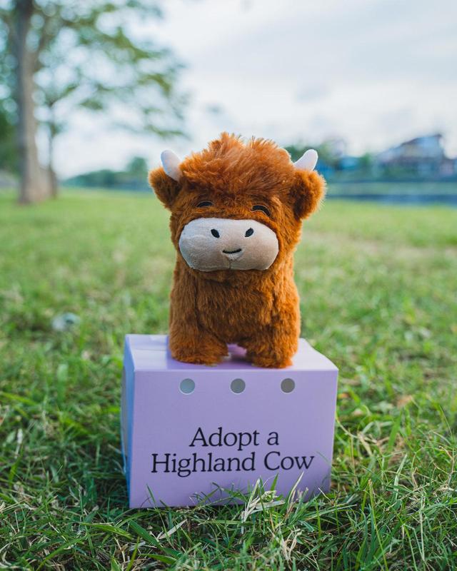 Highland Cow Plushie