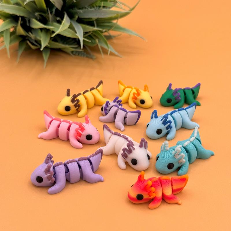 Mini Animal Figurines   Random Bundle Assortment of Articulating Miniatures