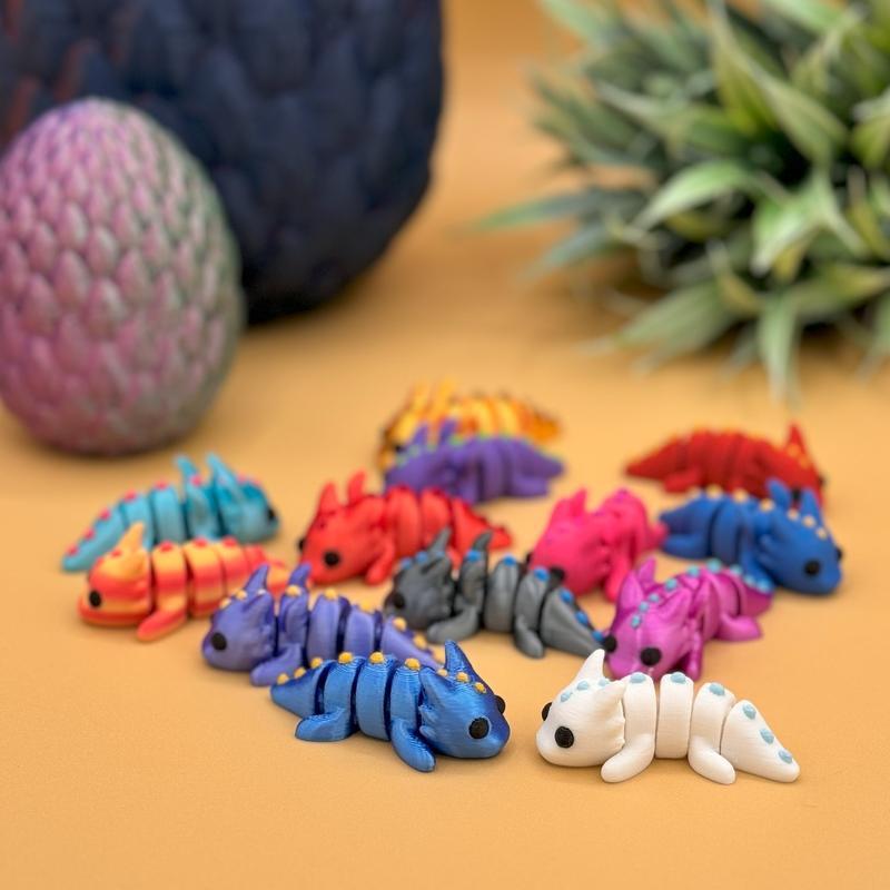 Mini Animal Figurines   Random Bundle Assortment of Articulating Miniatures