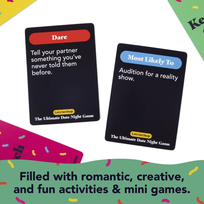 The Ultimate Date Night Game - 300 Activities, Challenges and Conversation Starters by Let's Get Deep Creators