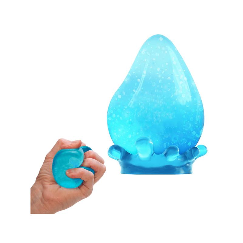 1pc Water Drop Malt Candy Squeeze Toy, Sensory Stress Relief Toy