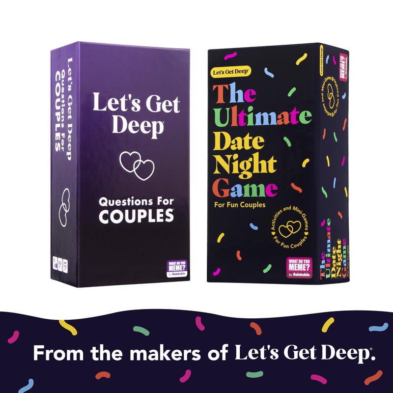 The Ultimate Date Night Game - 300 Activities, Challenges and Conversation Starters by Let's Get Deep Creators