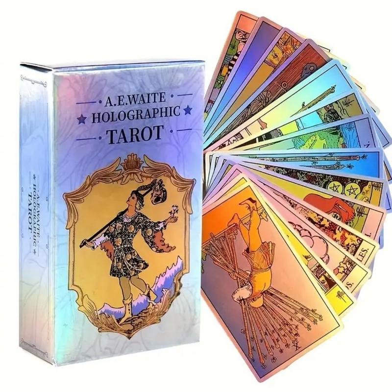 A.E. Waite Holographic Pocket Tarot Card Deck tarot card oracle card classic