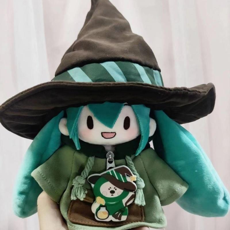 Miku Plush with new clothes,16cm Miku puppet, cute, birthday gift