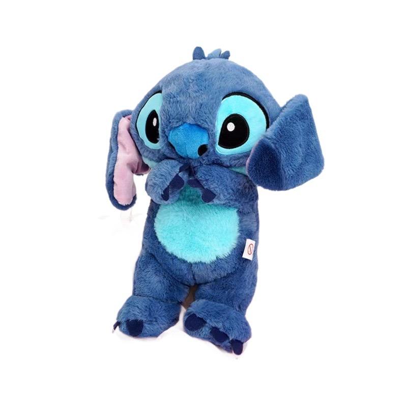 Breathing stuffed animal bag charmfeatures realistic breathing, lights andmusic to relieve anxiety and is an idealsleep companion