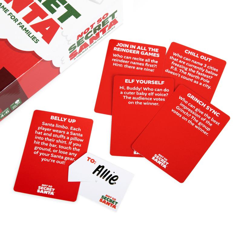 Not So Secret Santa Holiday Card Game - Fun Game for Family Reunions or Christmas Parties