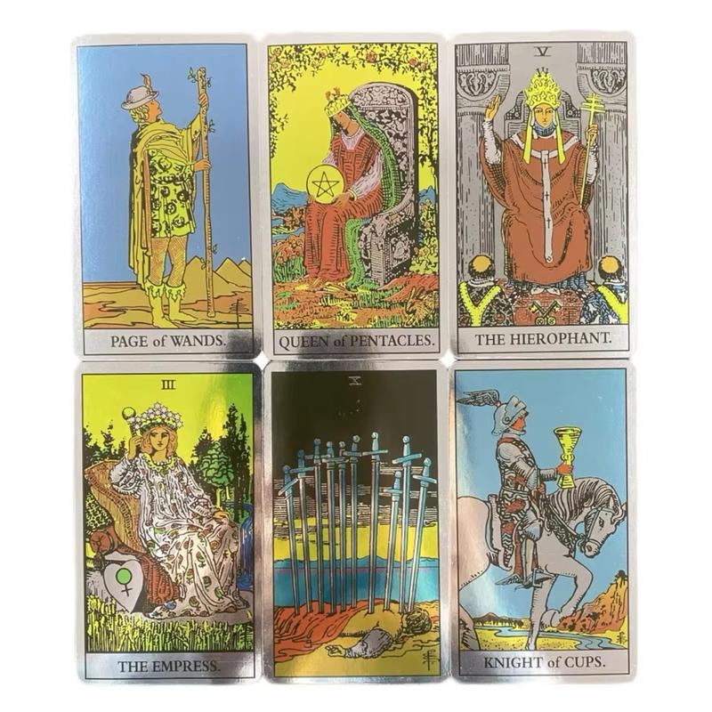 A.E. Waite Holographic Pocket Tarot Card Deck tarot card oracle card classic