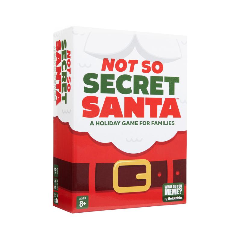 Not So Secret Santa Holiday Card Game - Fun Game for Family Reunions or Christmas Parties