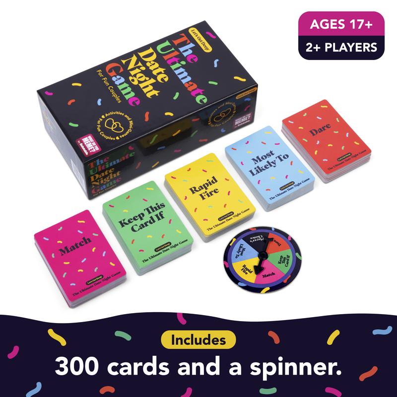 The Ultimate Date Night Game - 300 Activities, Challenges and Conversation Starters by Let's Get Deep Creators