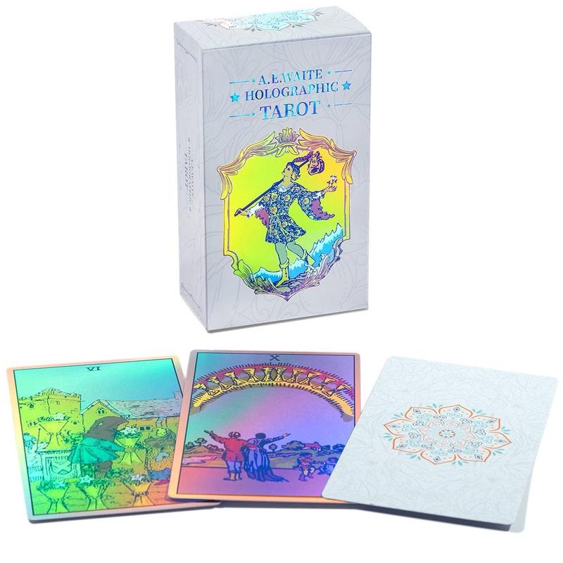 A.E. Waite Holographic Pocket Tarot Card Deck tarot card oracle card classic