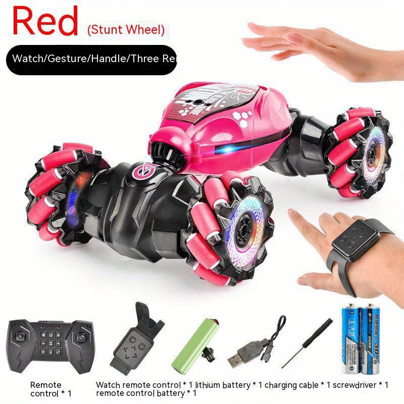 Four-wheel Drive Twist Gesture Sensing Deformation Remote Control Car Children's Toy Climbing Racing Boy Charging Off-road Vehicle