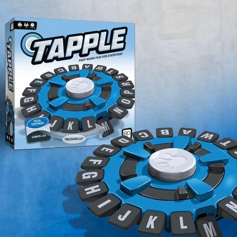 Tapple Word Game by USAopoly, Fast-Paced Family Board Game, 2 - 8 Players Ages 8 and up