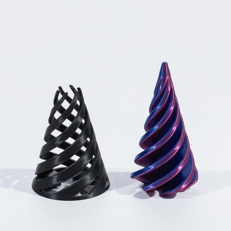 3D Printed Spiral Cone Design Toy, 1 Count Creative Puzzle Toy, Desktop Ornament for Home Office, Home Decoration, Gift for Friend