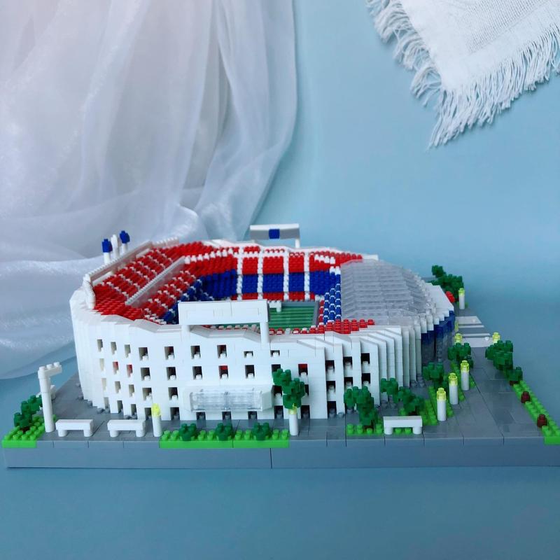 Football Stadium Building Blocks (4000pcs set), World Famous Football Stadium Building Blocks Model Toy, Stocking Fillers Gift