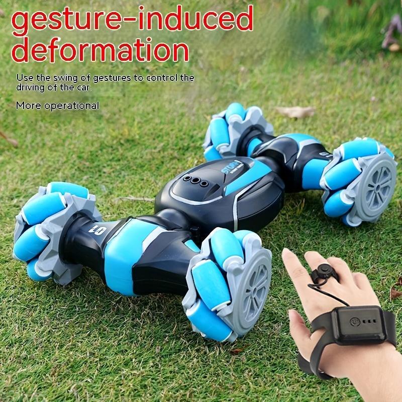 Four-wheel Drive Twist Gesture Sensing Deformation Remote Control Car Children's Toy Climbing Racing Boy Charging Off-road Vehicle