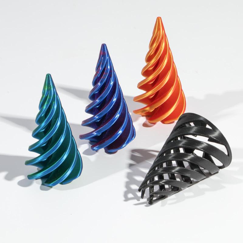 3D Printed Spiral Cone Design Toy, 1 Count Creative Puzzle Toy, Desktop Ornament for Home Office, Home Decoration, Gift for Friend