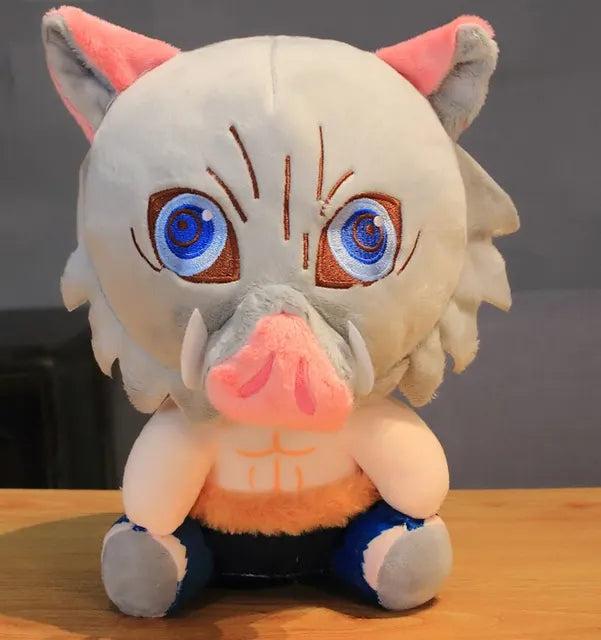 20cm 'Demon Slayer' Pillow Plush Dolls with Suction Cups – Anime Companions for Every Space!