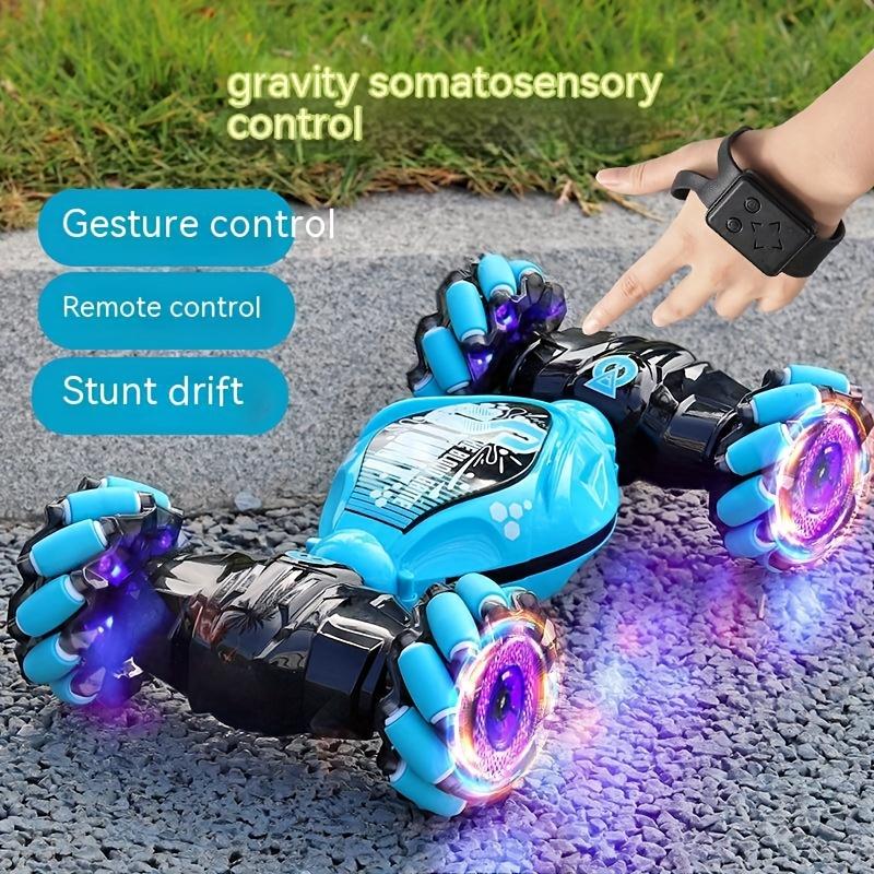 Four-wheel Drive Twist Gesture Sensing Deformation Remote Control Car Children's Toy Climbing Racing Boy Charging Off-road Vehicle