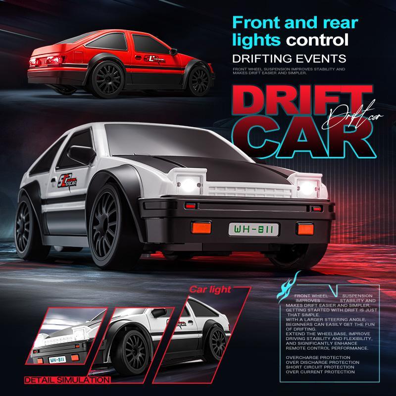 Four-wheel Drive Remote Control Drift Car, Rechargeable Electric Toy Car, High Speed Racing Car, Remote Control Car Toy