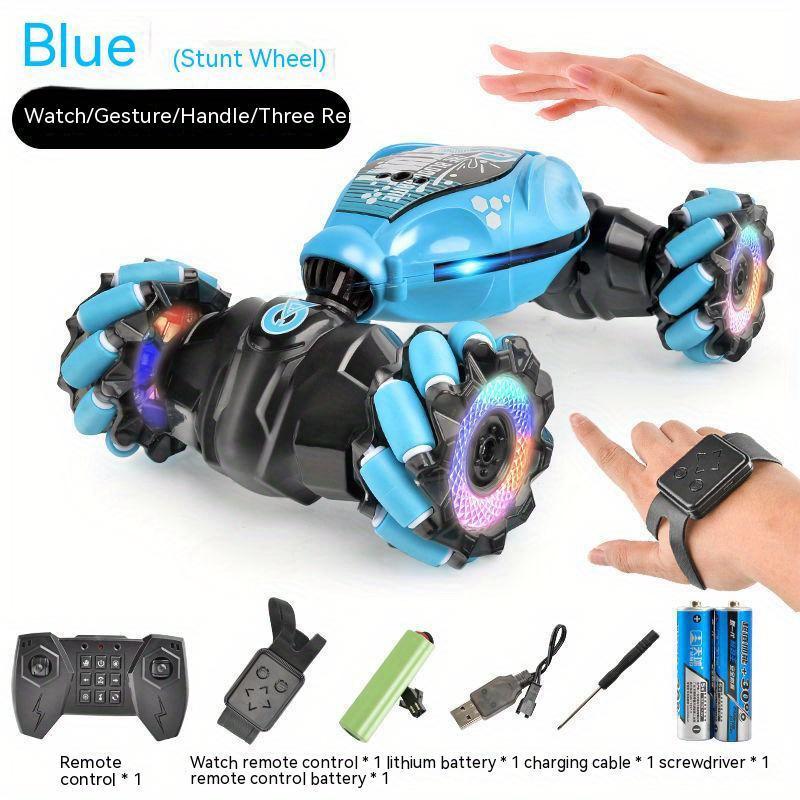 Four-wheel Drive Twist Gesture Sensing Deformation Remote Control Car Children's Toy Climbing Racing Boy Charging Off-road Vehicle