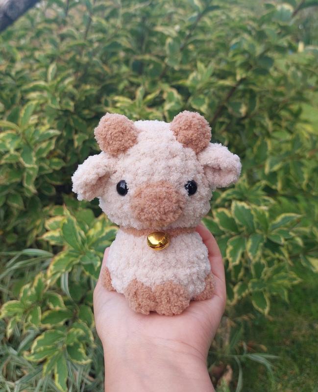 Little Cow Crochet , Cute Mini Cow Crochet Plush, Moochi Tiny Cow, Baby Cow Amigurumi Toy, Desk Buddy, Highland Cow