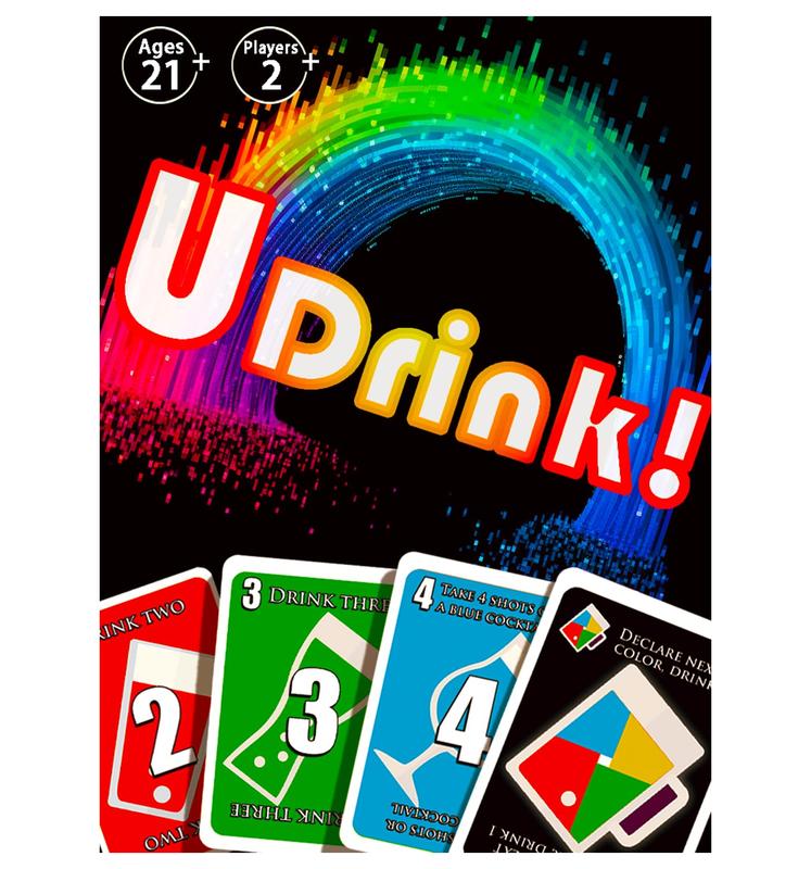 The Drinking Game Cards for Adults, Fun & Easy Games for Adult Game Nights - Couple Games, Bachelorette Party Games to Get Buzzed Easily - 2024 New Edition