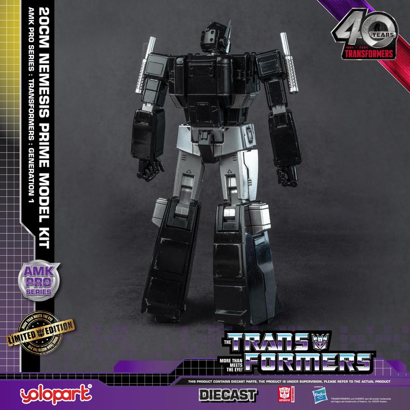 Transformers: Generation 1 - 20cm Nemesis Prime Model Kit - AMK PRO Series