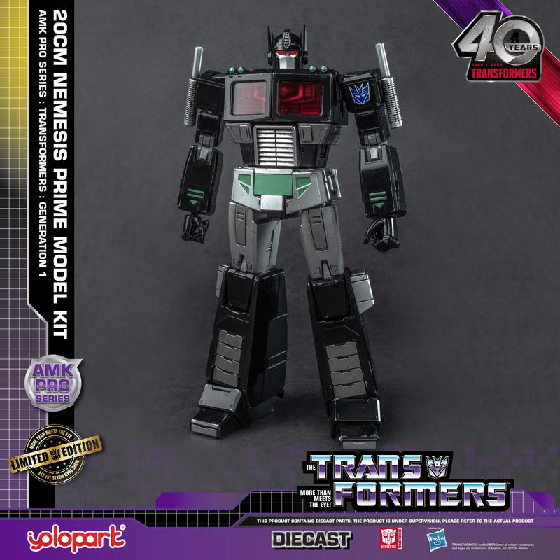 Transformers: Generation 1 - 20cm Nemesis Prime Model Kit - AMK PRO Series