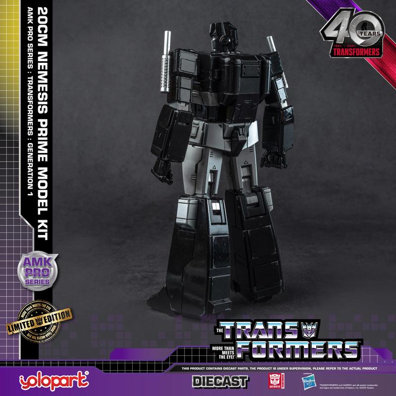 Transformers: Generation 1 - 20cm Nemesis Prime Model Kit - AMK PRO Series