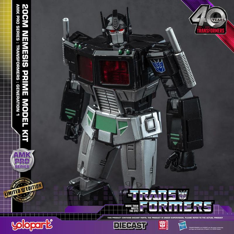 Transformers: Generation 1 - 20cm Nemesis Prime Model Kit - AMK PRO Series