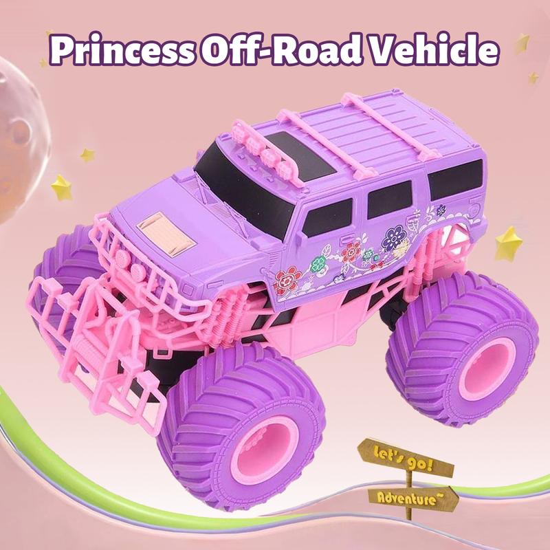 Talgic Pink Queen Car 2.4G Remote Control Amphibious Vehicle Off-Road