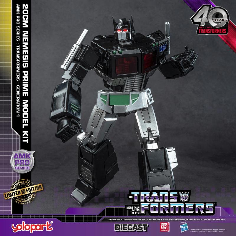 Transformers: Generation 1 - 20cm Nemesis Prime Model Kit - AMK PRO Series