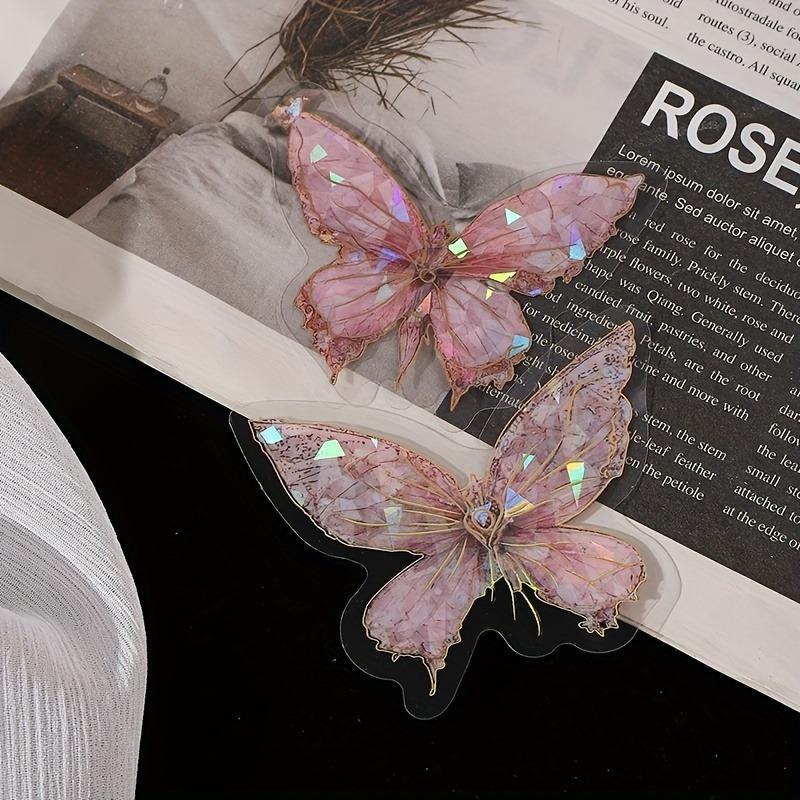 3D Butterfly Sticker, 20pcs set Vintage Butterfly Sticker, DIY Decorative Sticker for Scrapbooking & Journaling & Gift Wrapping & Greeting Card