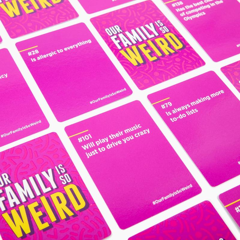 Our Family is So Weird - A Family Party Game to Decide Who's Most Likely...