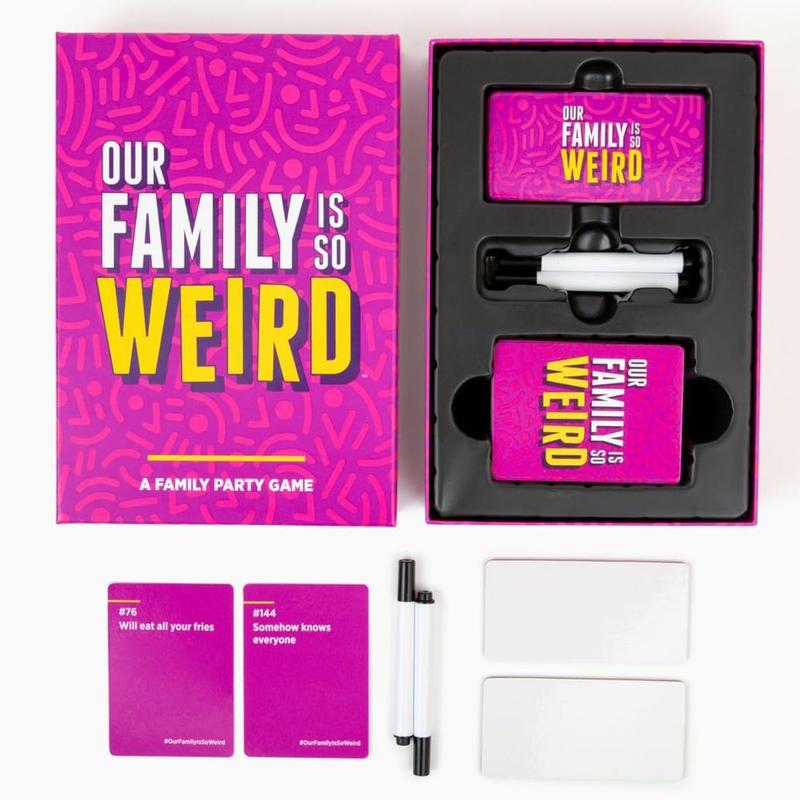 Our Family is So Weird - A Family Party Game to Decide Who's Most Likely...