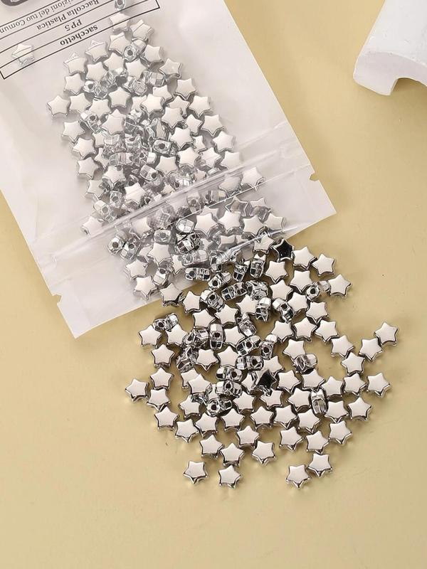 Star Shaped Beads Kit, Fashionable Beads for DIY Jewelry Making, DIY Jewelry Making Accessories for Bracelet & Necklace Making