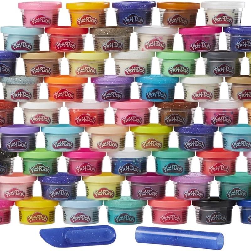 Play-Doh Ultimate Color Collection 65-Pack of 1-oz Cans, Includes Sparkle, Confetti & Color Burst, Back to School Classroom Supplies, Preschool Toys, Ages 2+