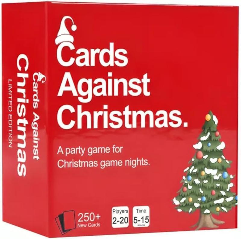 Cards Against Christmas - A Party Cards Game for Christmas Game Night, 2024 Christmas Friendly Feud Game - The Hilarious Party Game, Family Games,Party Cards Game