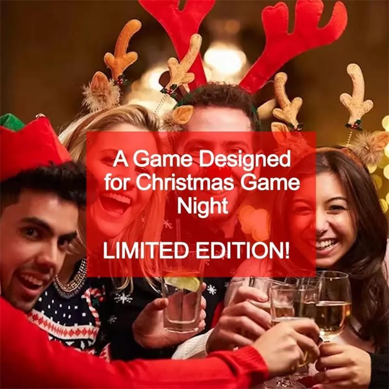 Cards Against Christmas - A Party Cards Game for Christmas Game Night, 2024 Christmas Friendly Feud Game - The Hilarious Party Game, Family Games,Party Cards Game