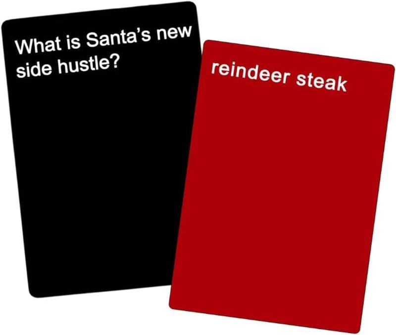 Cards Against Christmas - A Party Cards Game for Christmas Game Night, 2024 Christmas Friendly Feud Game - The Hilarious Party Game, Family Games,Party Cards Game