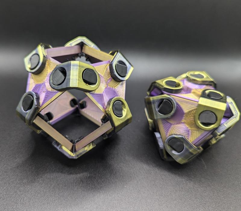 Goblin GearWerks Xpandi-bal: Compact and Lightweight 3D-Printed Interactive Fidget Toy for Stress Relief