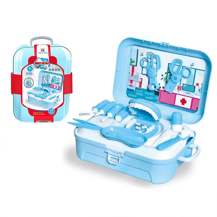 Super Smile Dentist Kit With Pretend Play Set of Teeth And Dental Accessories - Pretend Dentist Play Set, Dentist Toy, Dentist Kit For Kids Ages 3+