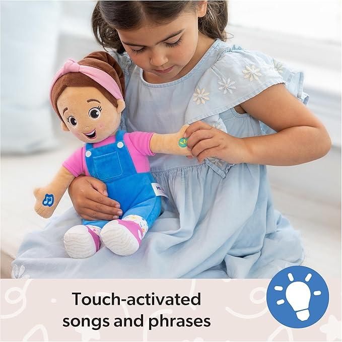 Rachel Doll Talks andSings, 12 Inch Interactive Musical Toywith  Songs and Phrases, Kids ToyGift for Boys and Girls Ages 6 Months to 3+