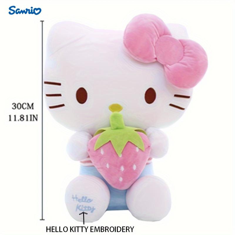 Hello Kitty Strawberry Plush Toy - Super Soft, Embracing, And Cute - Perfect for Birthday, Christmas, Party, And Valentine's Day Decorations Or Warm Gifts