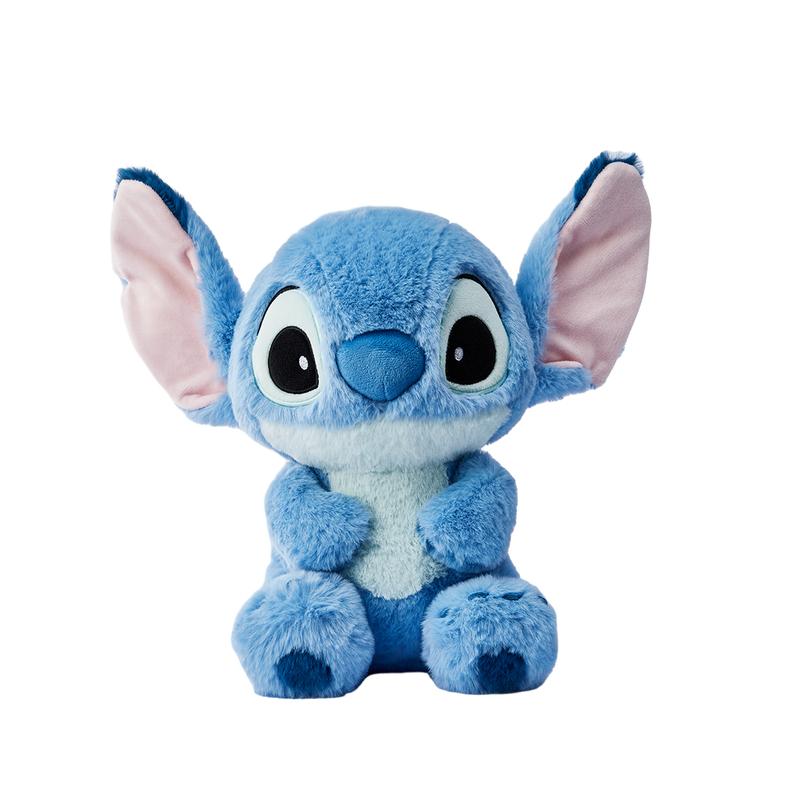 Disney Series Stitch Doll Basic Type 100% Authentic Medium Sitting Figure Stitch Pooh Plush Doll Ornament Cute Gifts