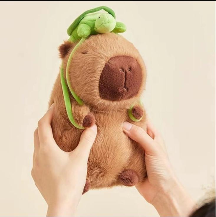 Summer Capybara Plush Toy, CuteSimulation Capybara Stuffed Toy, SoftAnimals Decoration Toy for Home Sofa &Bed,Pets Plush Toys, Bedroom Decor bedroom decor Cute Summer