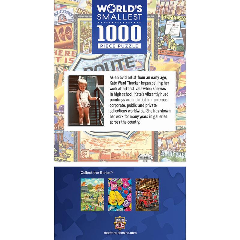 MasterPieces - World's Smallest - Route 66 1000 Piece Jigsaw Puzzle