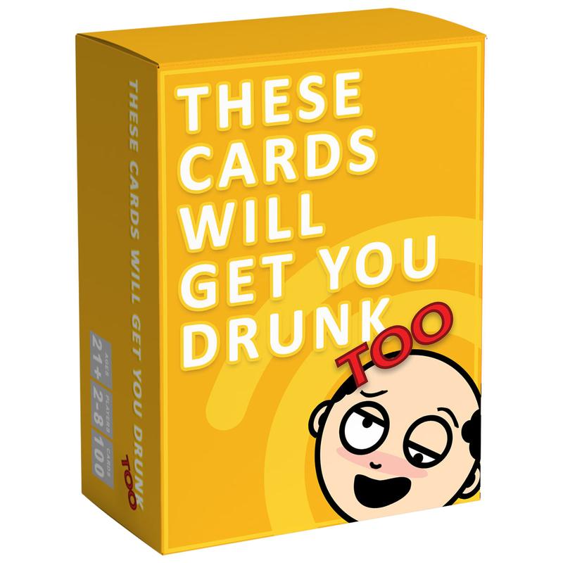 These Cards Will Get You Drunk Too [Expansion] - Fun Adult Drinking Game for Parties