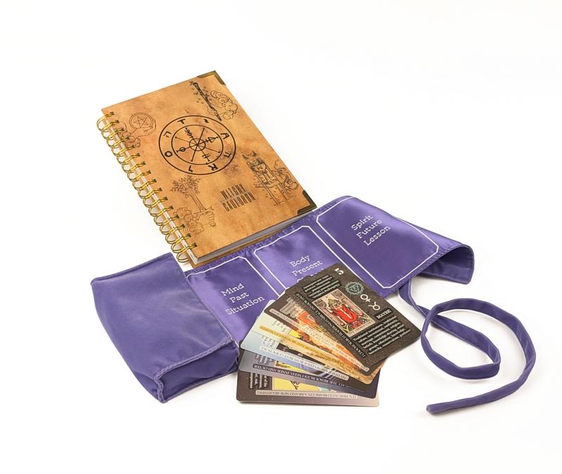 Tarot Learning Set for Beginners with Journal and Holder - Lavender